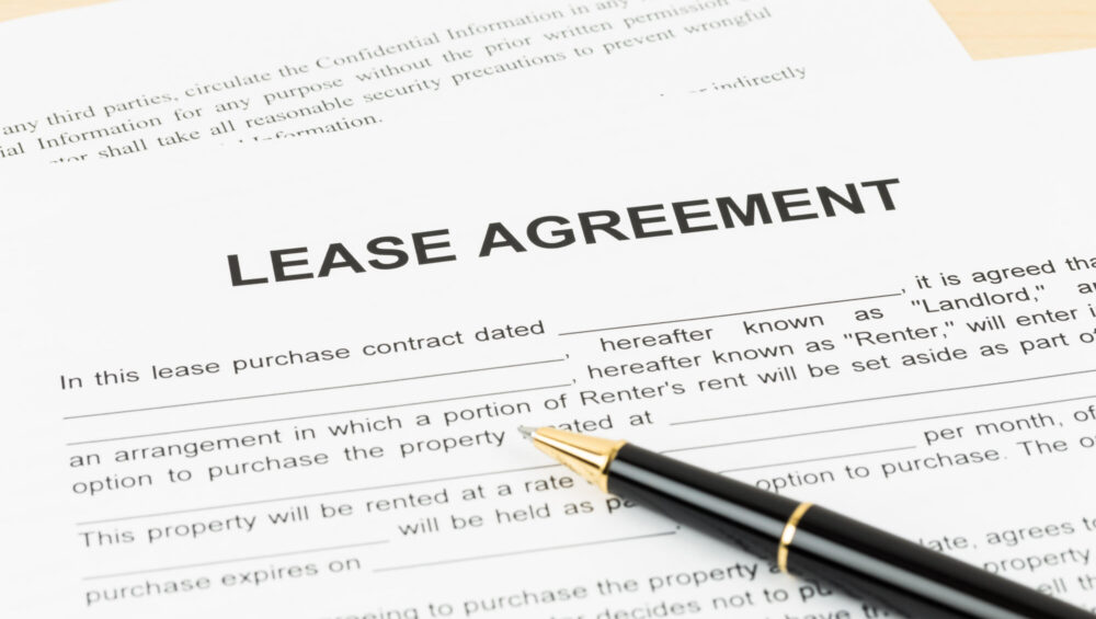 standard residential lease agreement